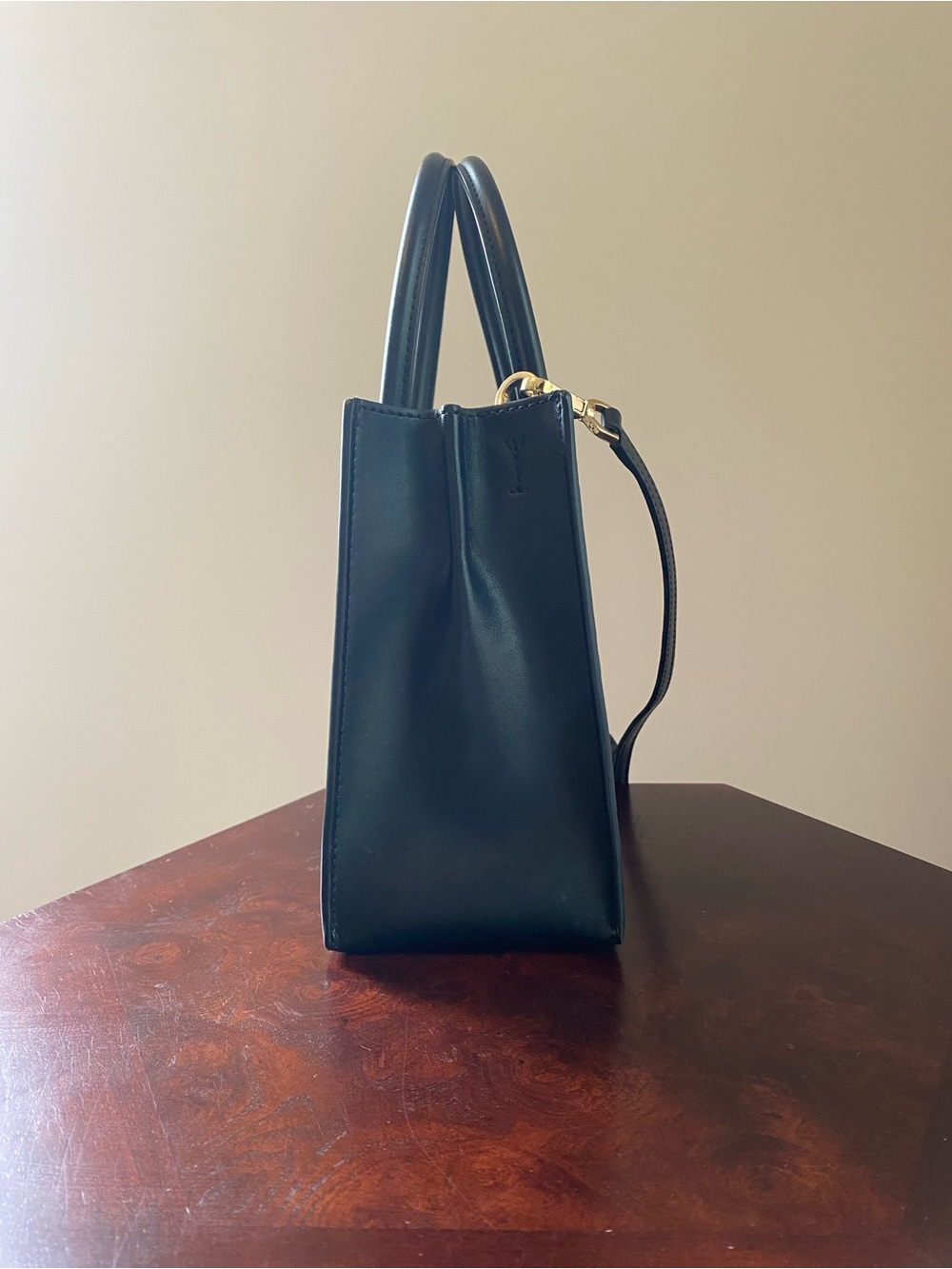 Michael Kors Mercer MK Logo Small Satchel with Crossbody Strap - Picture 6 of 12